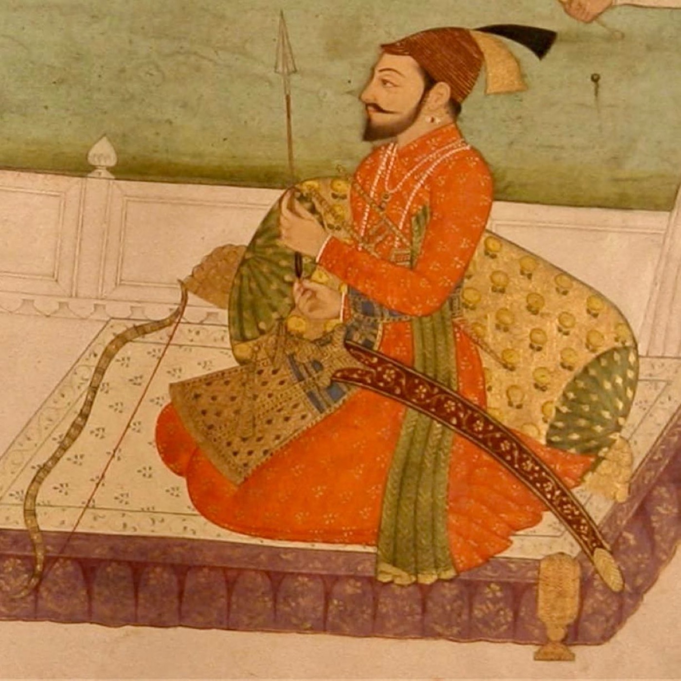 Traditional painted portrait of Guru Gobind Singh Ji, founder of the Khalsa